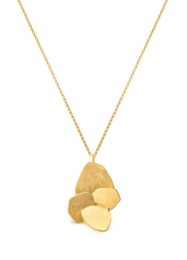 Splash Golden Necklace